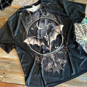 🎃🔥👽HALLOWEEN- Mens Bat shirt - Brand NEW - 3XL 🎃👽🔥